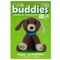 Leisure Arts Crochet Buddies Puppy Kit – Beginner Friendly Crochet Kit For Adults With Yarn, Hook, Needle & Instructions – Make Your Own 6.25” Amigurumi Puppy